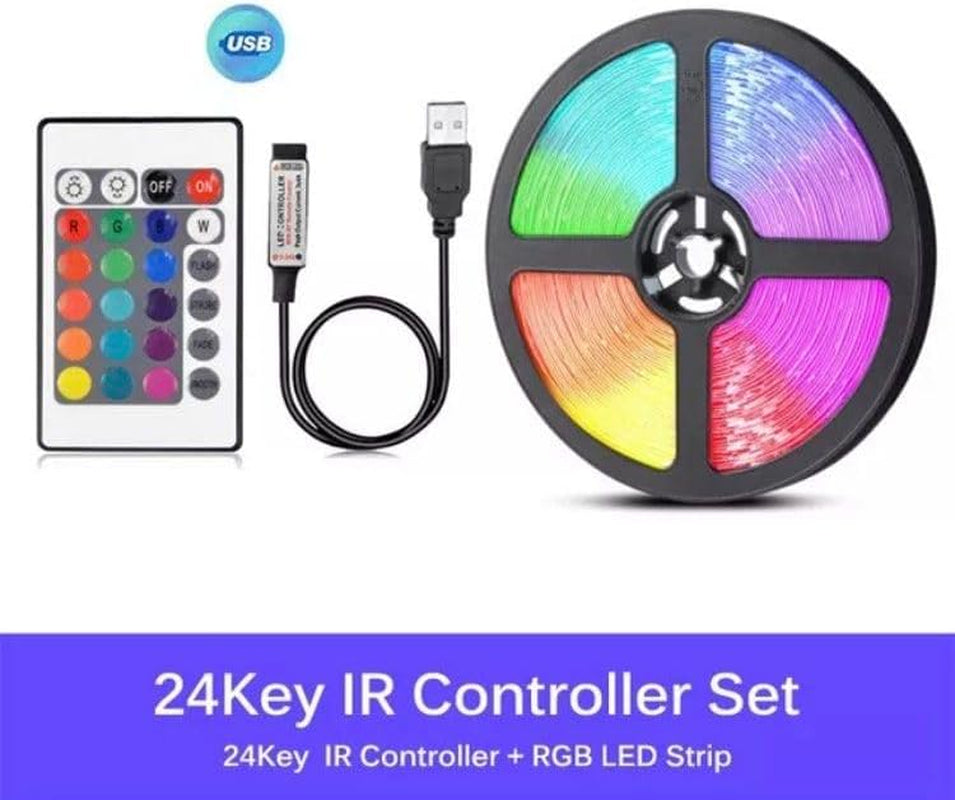 Super S5 PRO Bundle Box - 2024 Model with Voice Remote, Full Keyboard Remote, HDMI, TF Card, Memory Stick, LED Light Strip, Installation Instructions, and Phone Support - Black